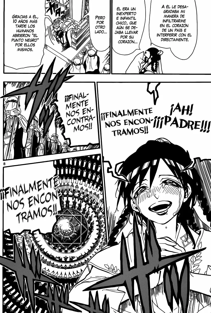 Magi - Labyrinth of Magic capítulo 186, página 8