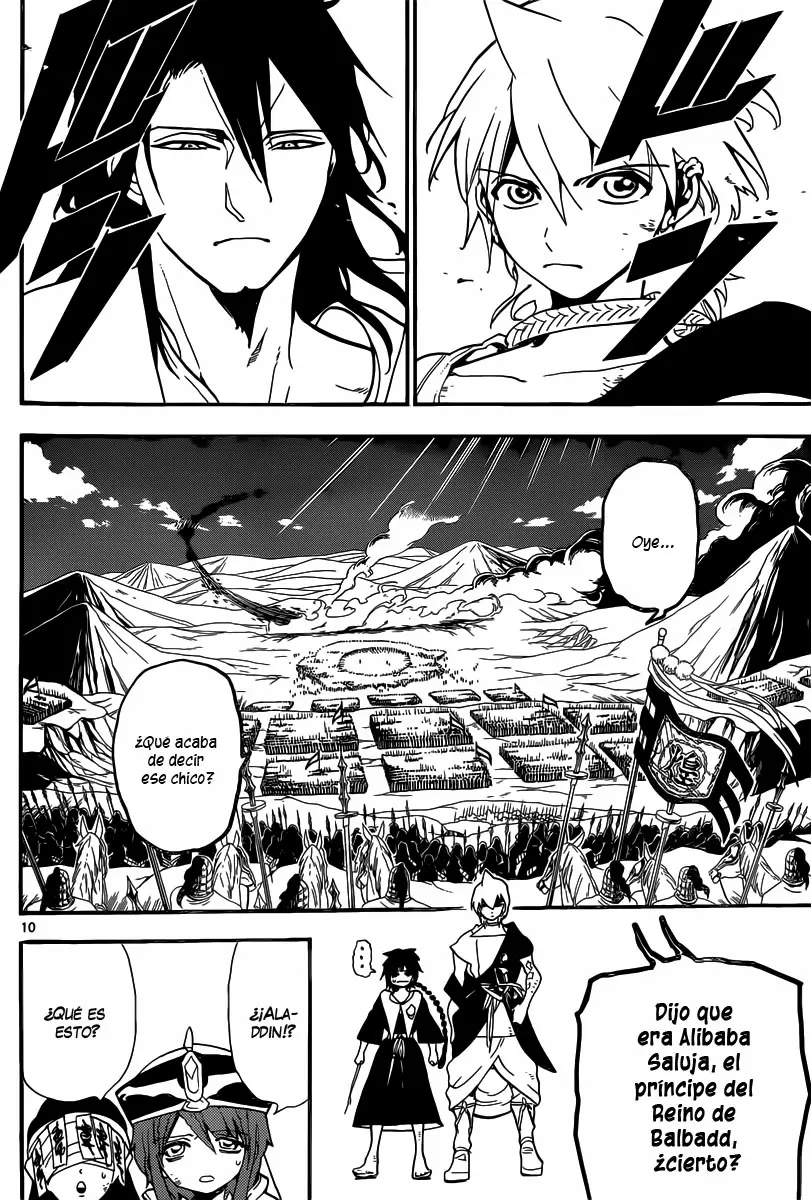 Magi - Labyrinth of Magic capítulo 186, página 10
