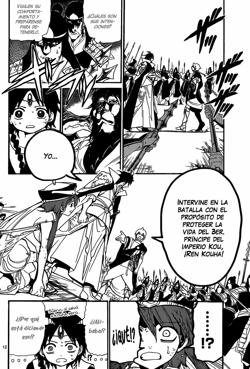 Magi - Labyrinth of Magic capítulo 186, página 12