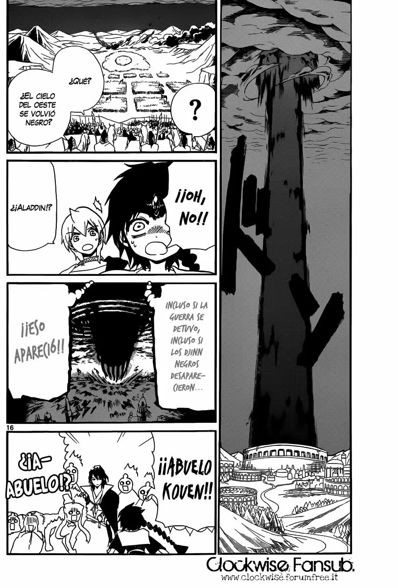 Magi - Labyrinth of Magic capítulo 186, página 16