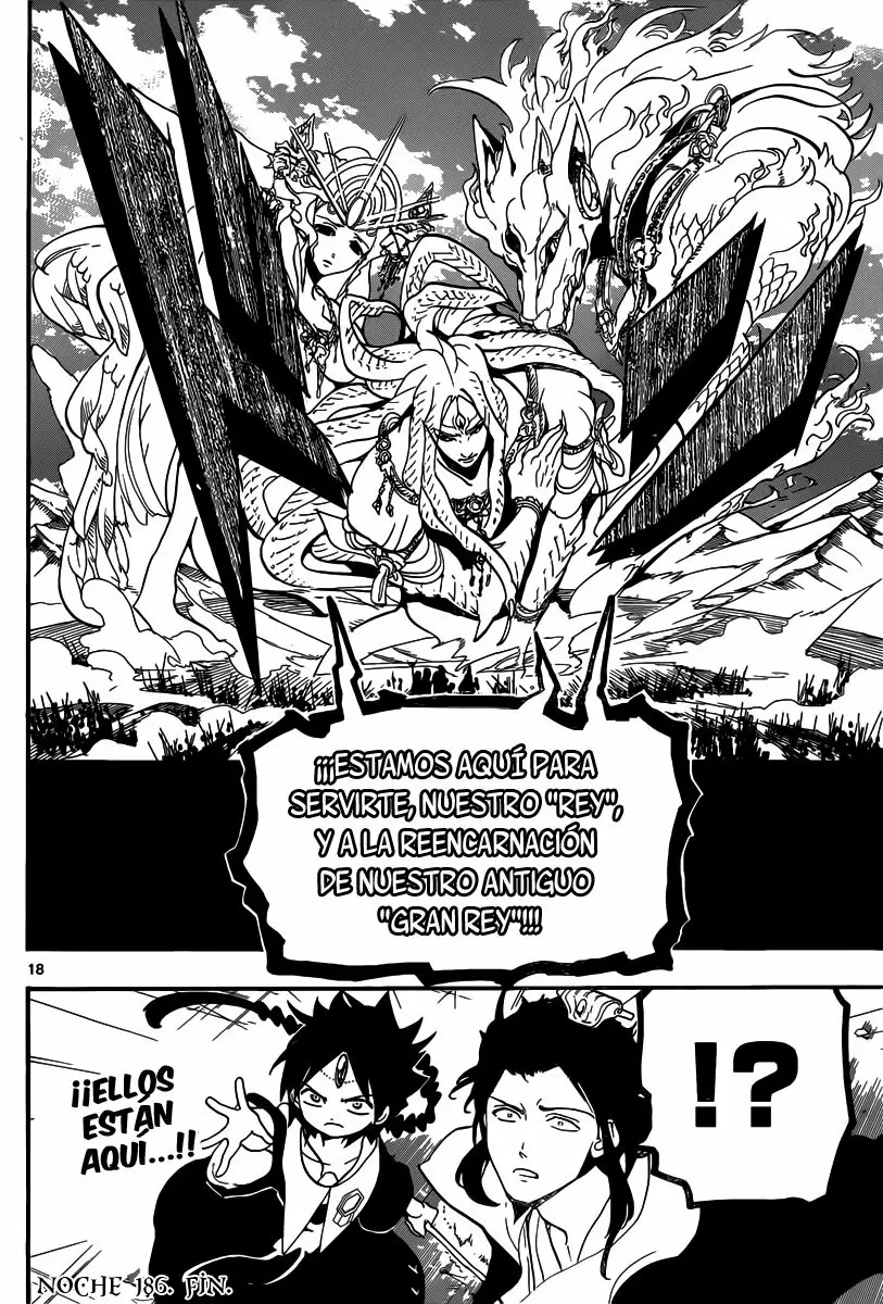 Magi - Labyrinth of Magic capítulo 186, página 18