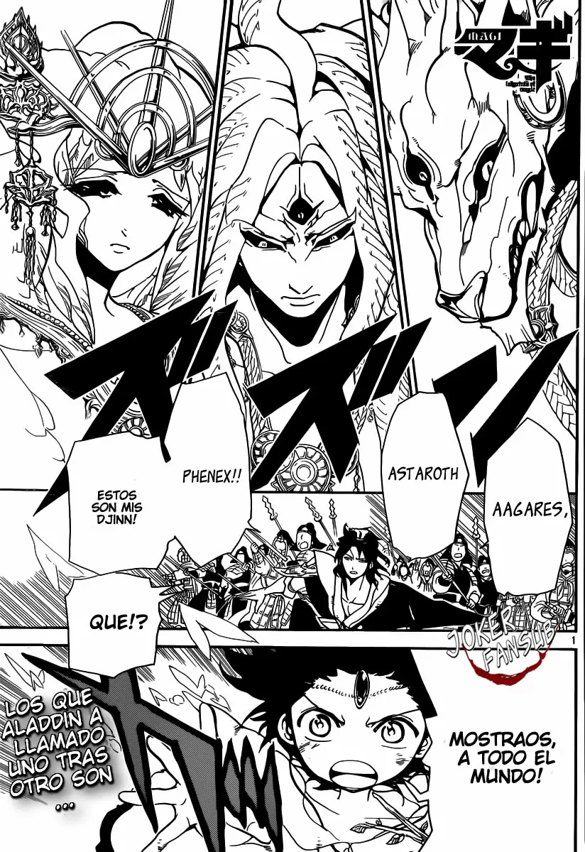 Magi - Labyrinth of Magic capítulo 187, página 1