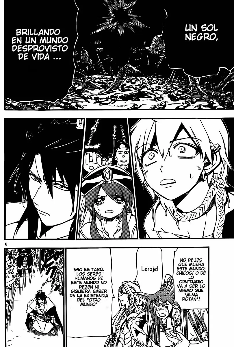 Magi - Labyrinth of Magic capítulo 187, página 5