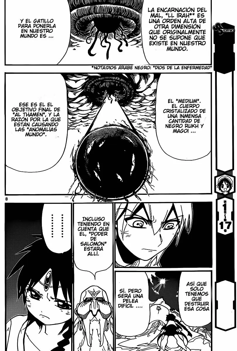 Magi - Labyrinth of Magic capítulo 187, página 7
