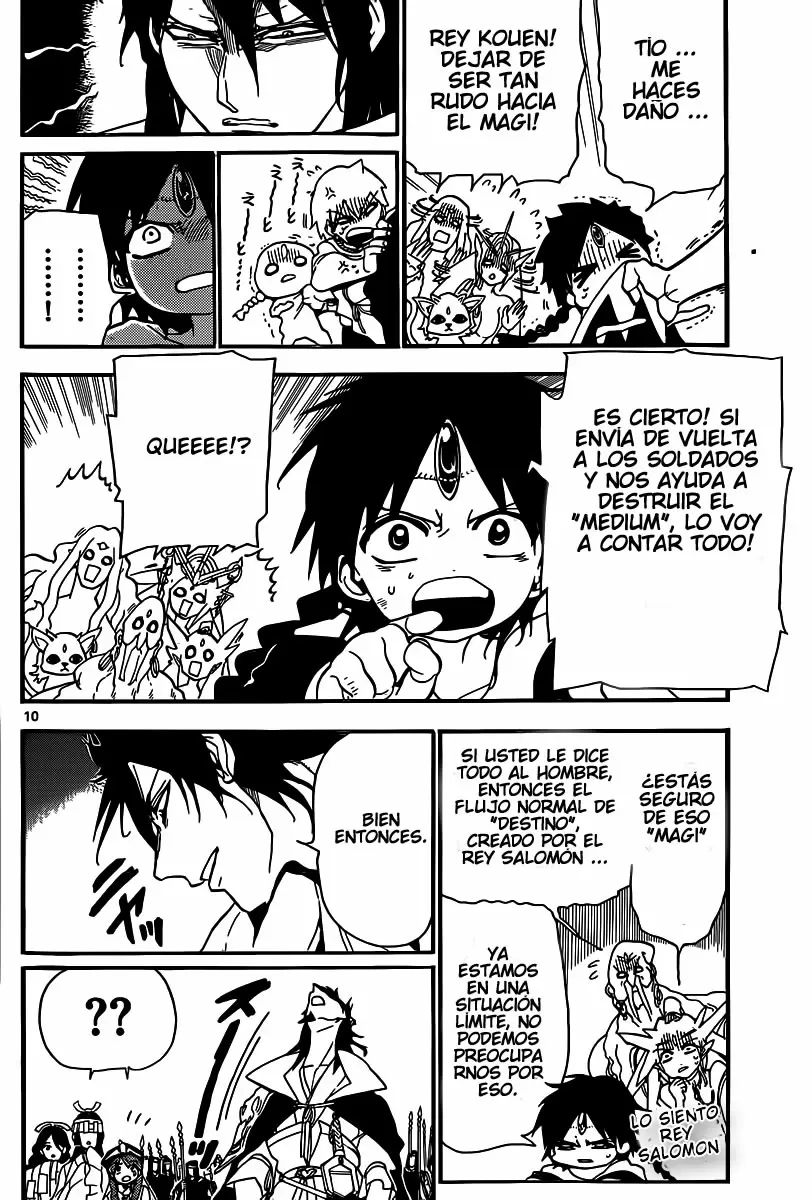 Magi - Labyrinth of Magic capítulo 187, página 9