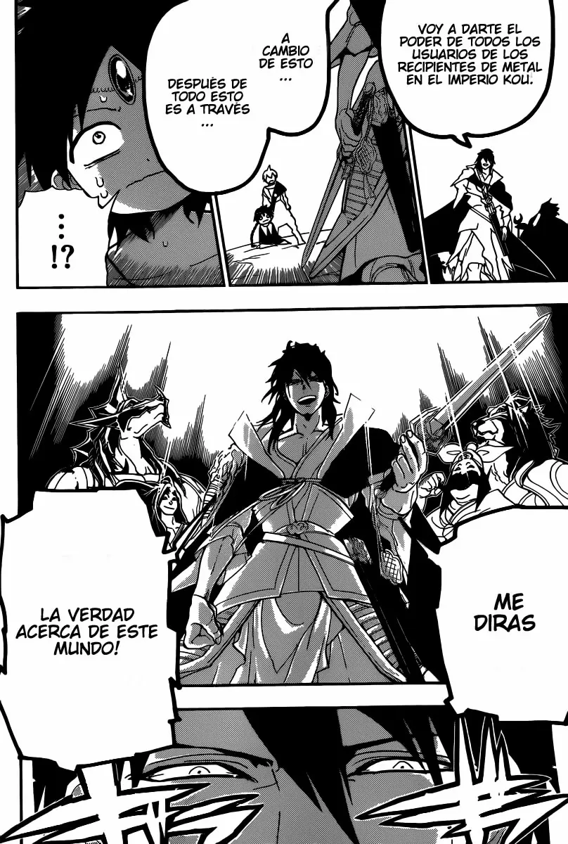 Magi - Labyrinth of Magic capítulo 187, página 11