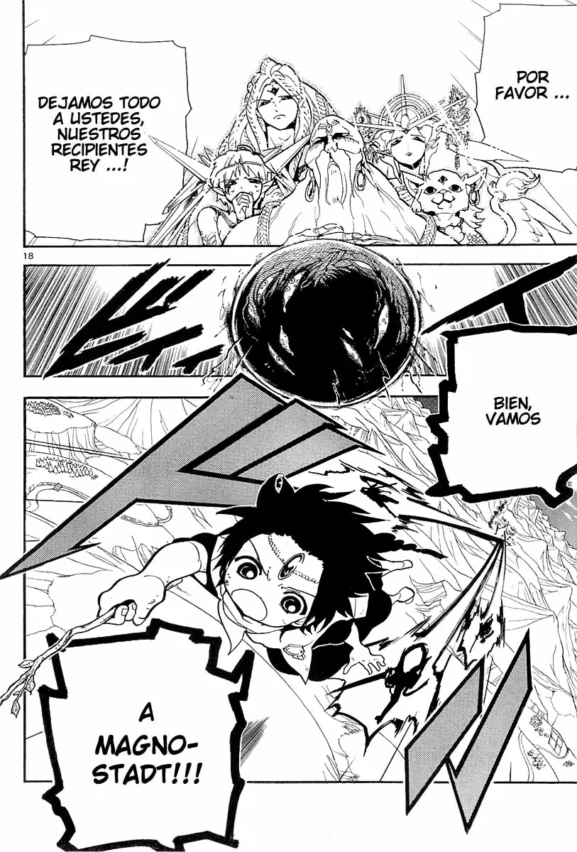 Magi - Labyrinth of Magic capítulo 187, página 17