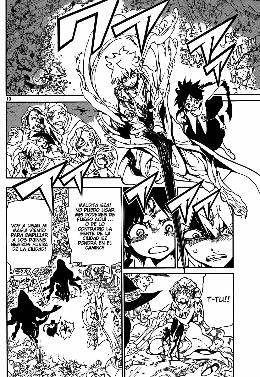 Magi - Labyrinth of Magic capítulo 188, página 10
