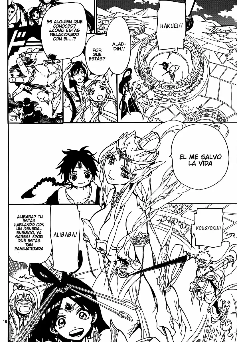 Magi - Labyrinth of Magic capítulo 188, página 15