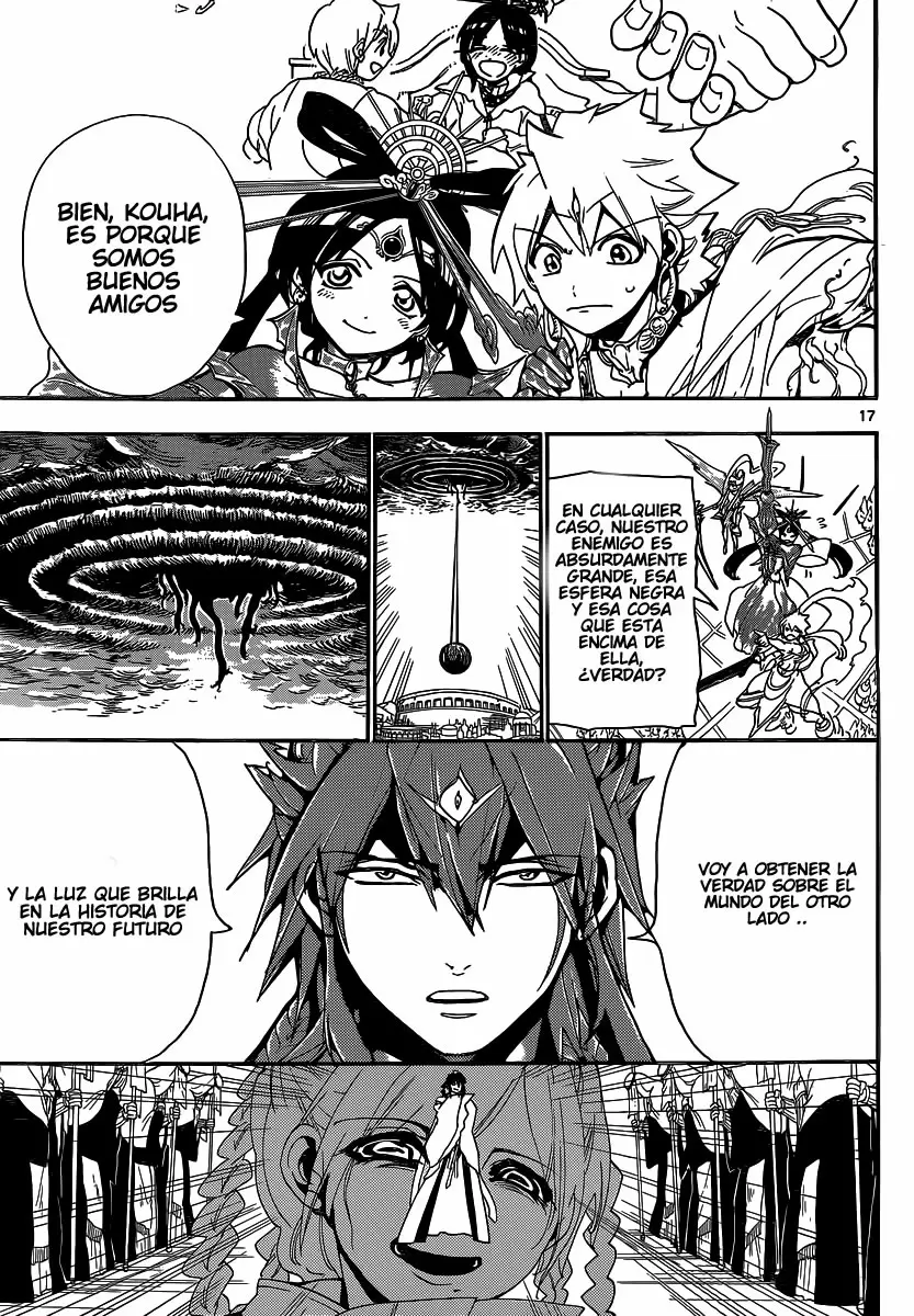 Magi - Labyrinth of Magic capítulo 188, página 16