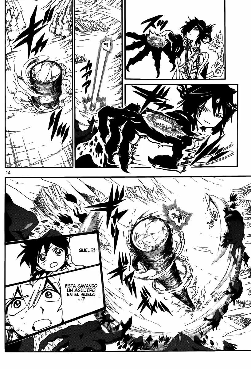 Magi - Labyrinth of Magic capítulo 189, página 19