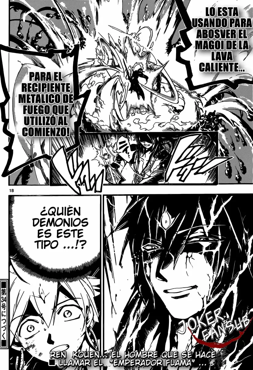 Magi - Labyrinth of Magic capítulo 189, página 23