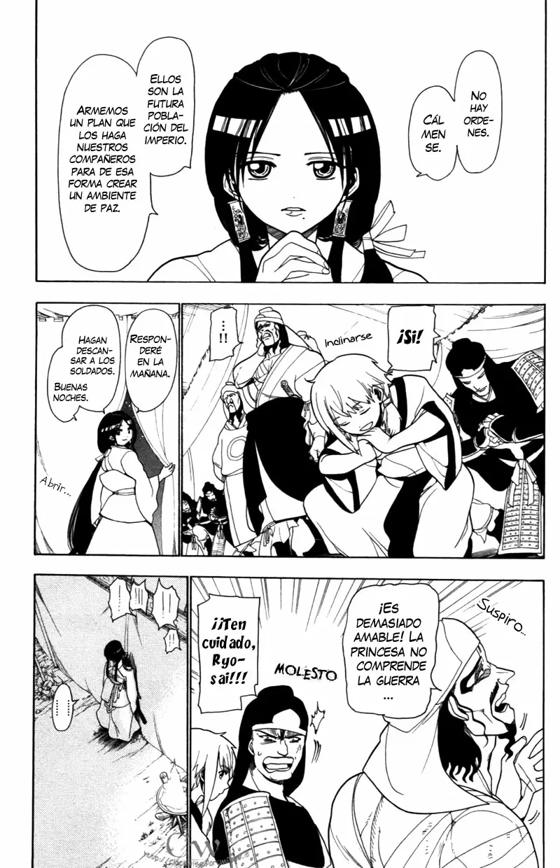 Magi - Labyrinth of Magic capítulo 19, página 17