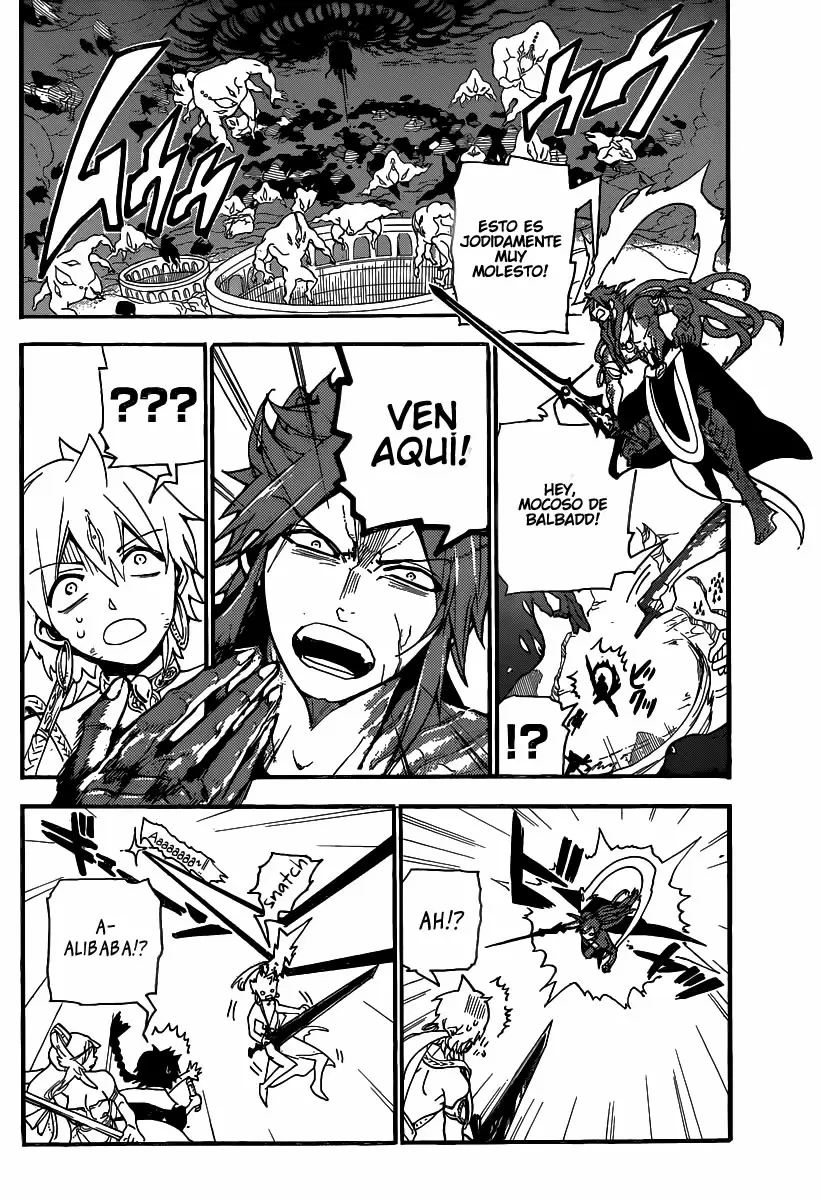 Magi - Labyrinth of Magic capítulo 190, página 6