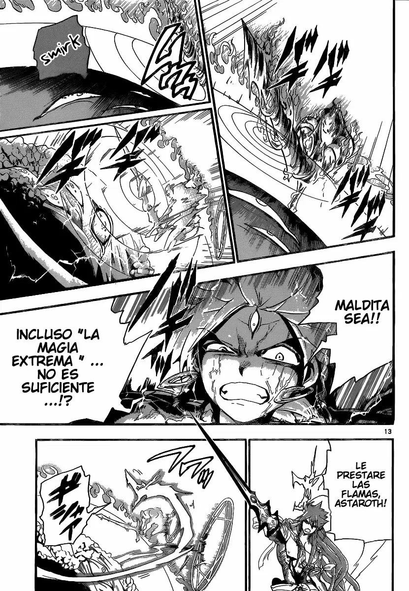 Magi - Labyrinth of Magic capítulo 190, página 13