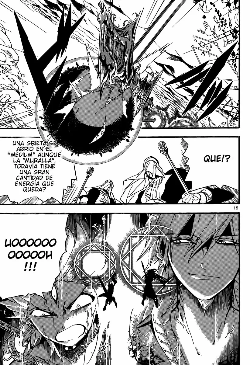 Magi - Labyrinth of Magic capítulo 190, página 15