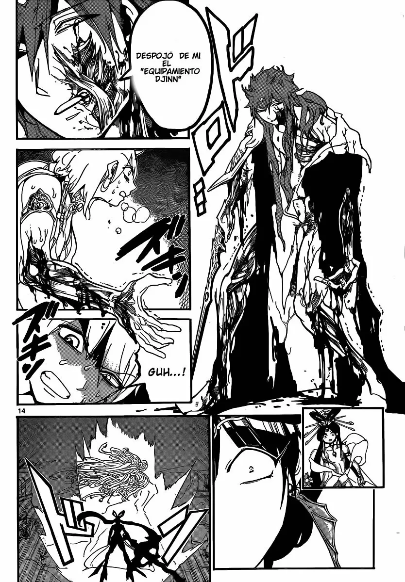 Magi - Labyrinth of Magic capítulo 191, página 14