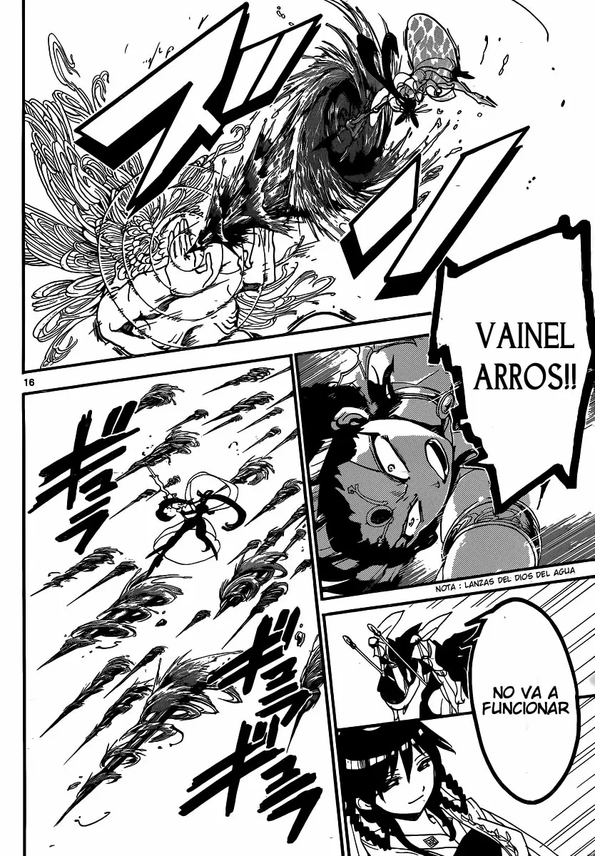 Magi - Labyrinth of Magic capítulo 191, página 16