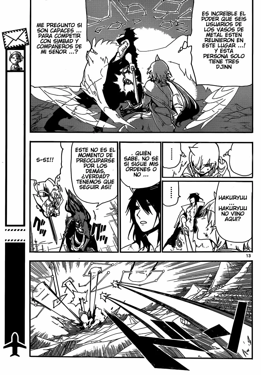 Magi - Labyrinth of Magic capítulo 192, página 12