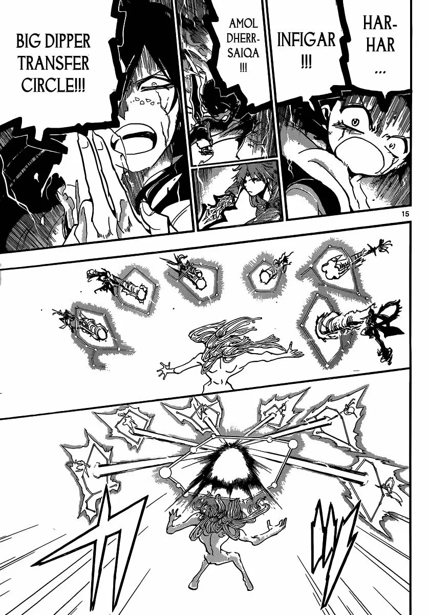 Magi - Labyrinth of Magic capítulo 192, página 14