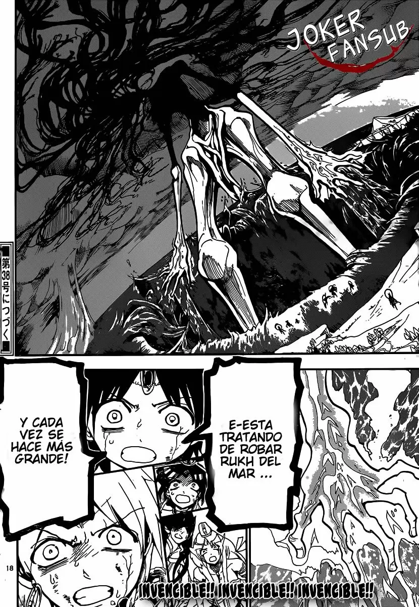 Magi - Labyrinth of Magic capítulo 192, página 17