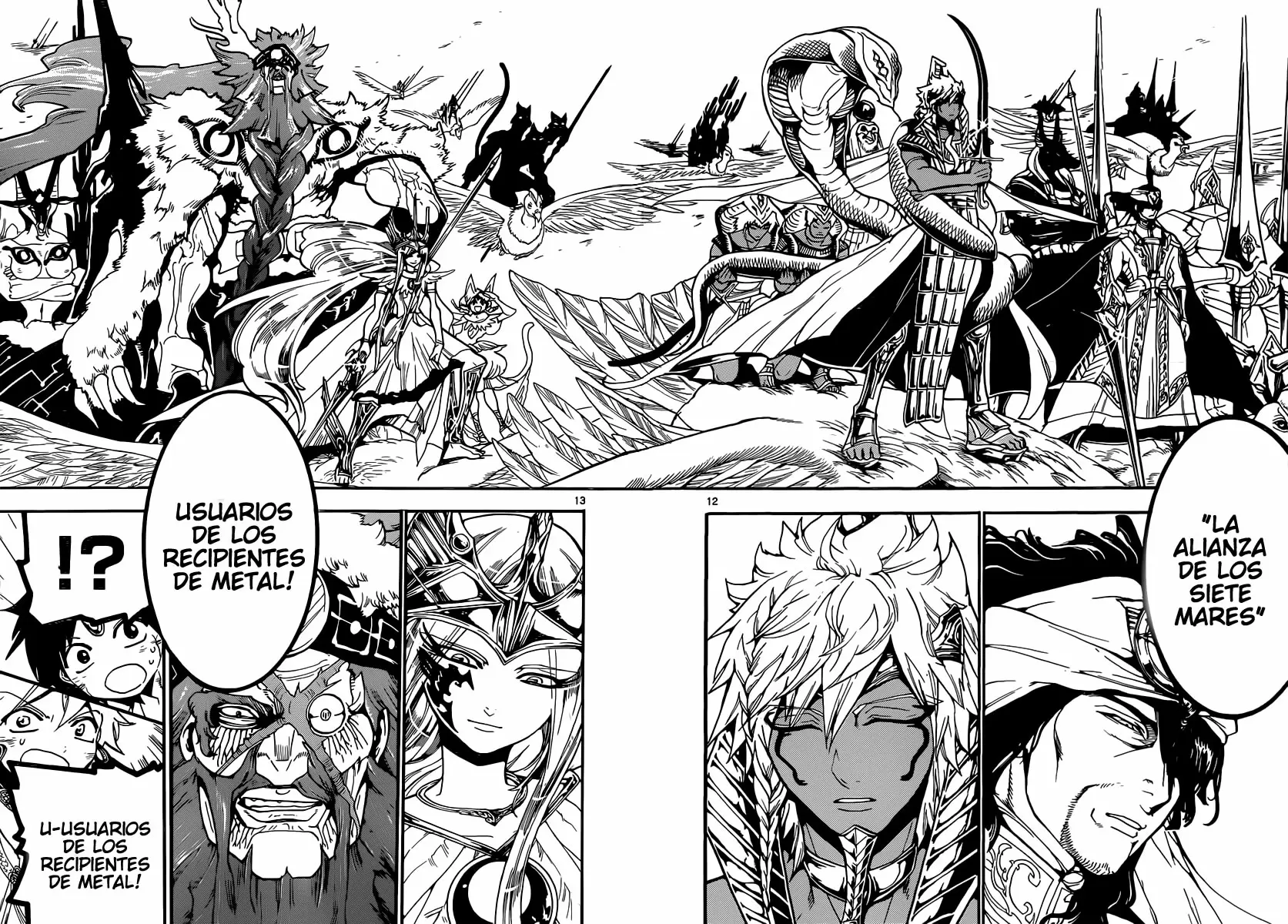 Magi - Labyrinth of Magic capítulo 194, página 12