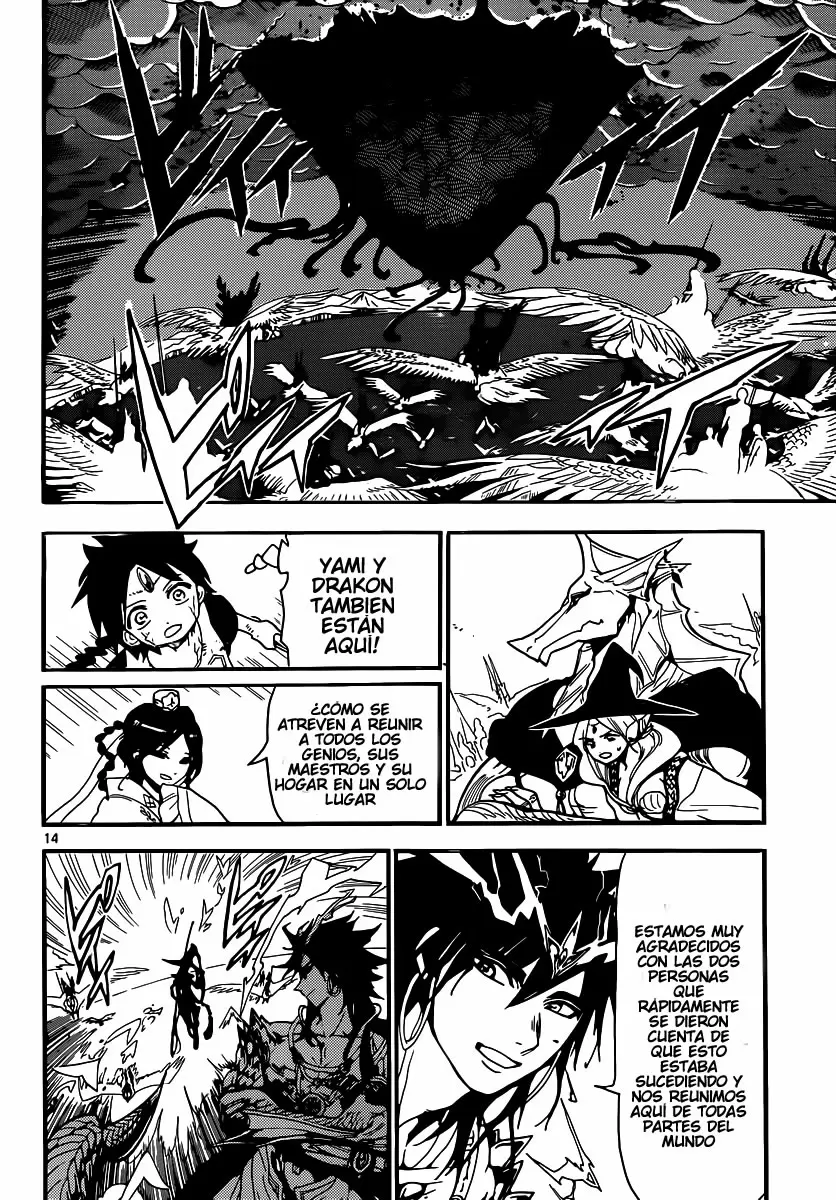Magi - Labyrinth of Magic capítulo 194, página 13