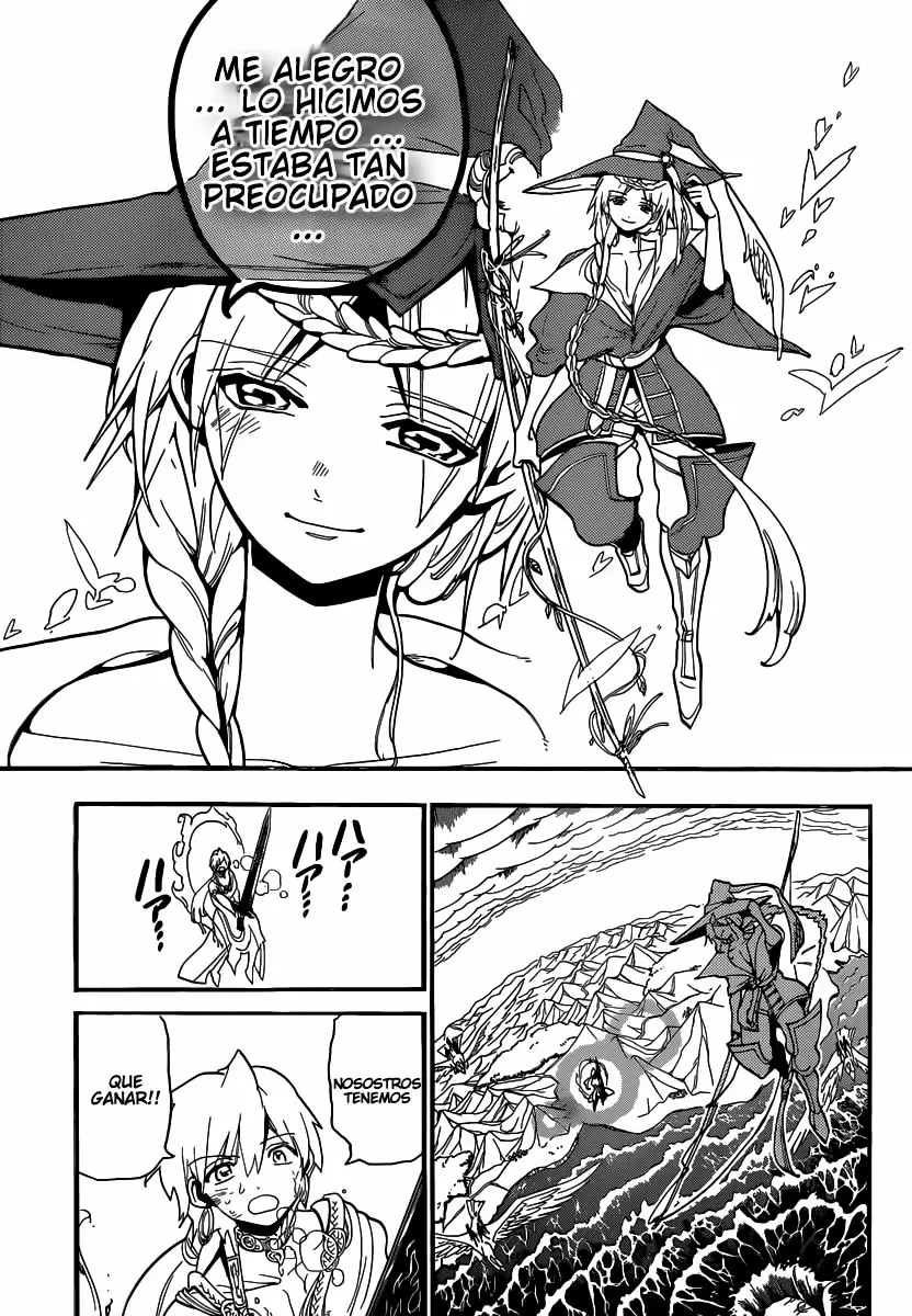 Magi - Labyrinth of Magic capítulo 194, página 14