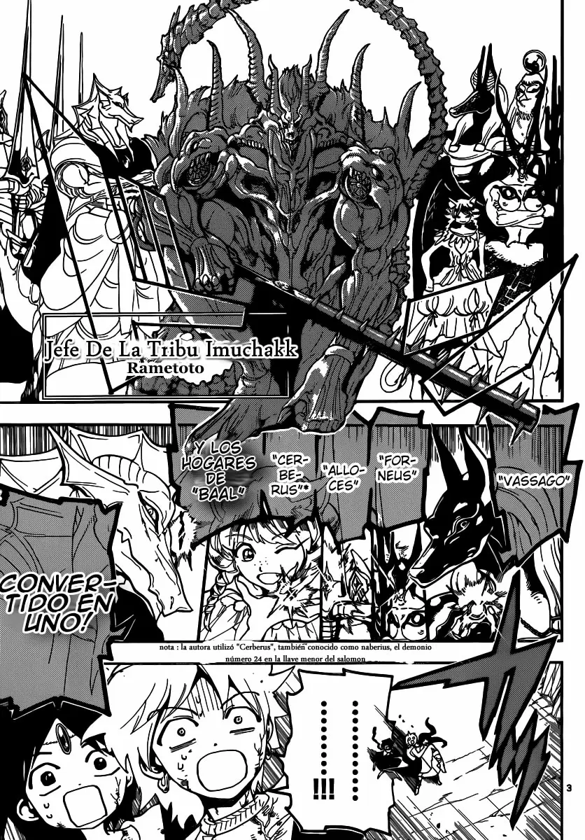 Magi - Labyrinth of Magic capítulo 195, página 3