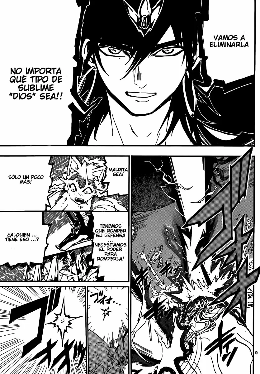 Magi - Labyrinth of Magic capítulo 195, página 9