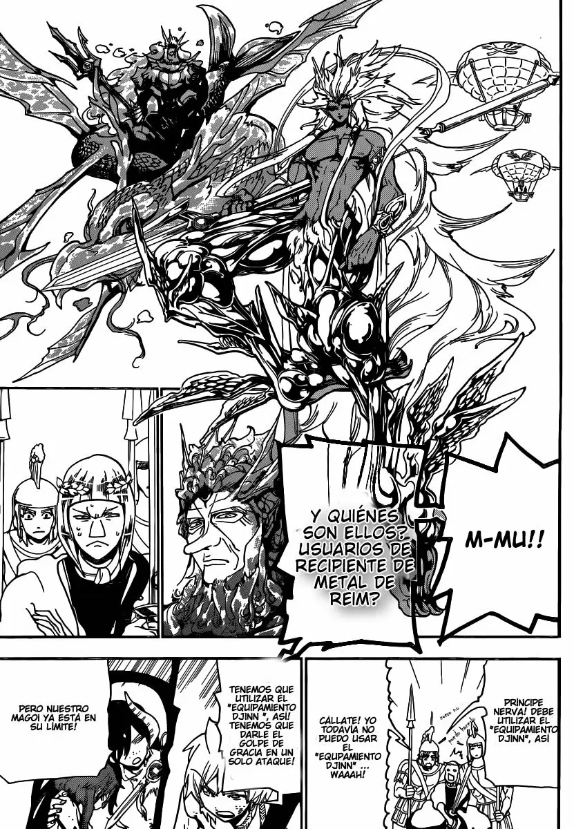 Magi - Labyrinth of Magic capítulo 195, página 11