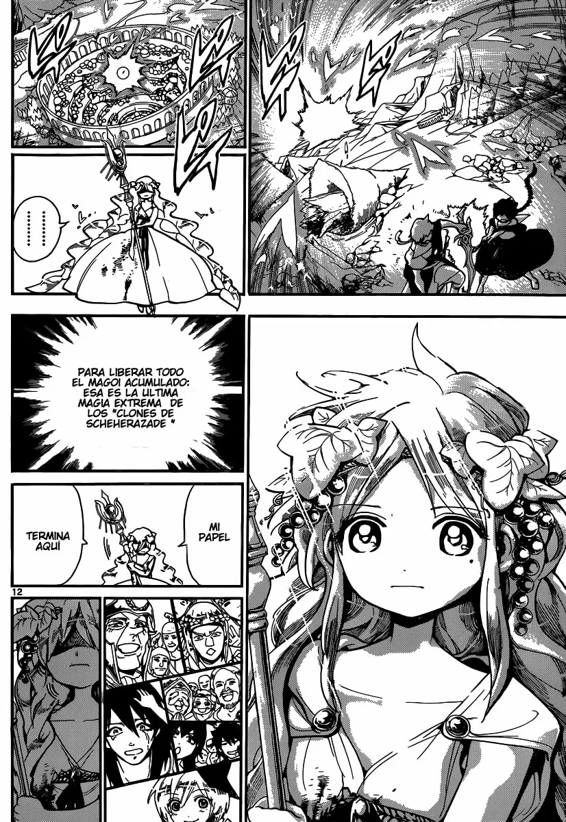 Magi - Labyrinth of Magic capítulo 195, página 12