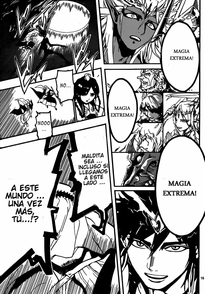 Magi - Labyrinth of Magic capítulo 195, página 15