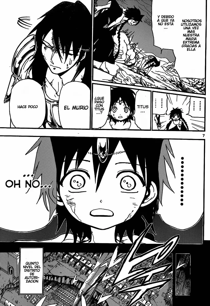 Magi - Labyrinth of Magic capítulo 196, página 7