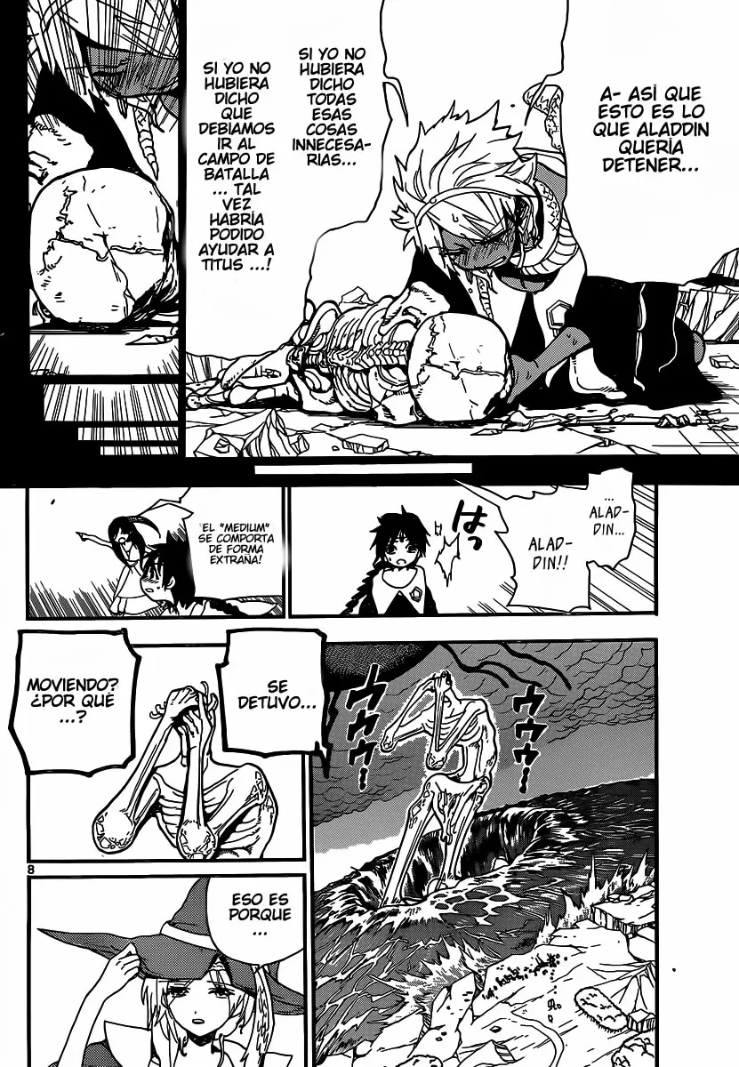 Magi - Labyrinth of Magic capítulo 196, página 8