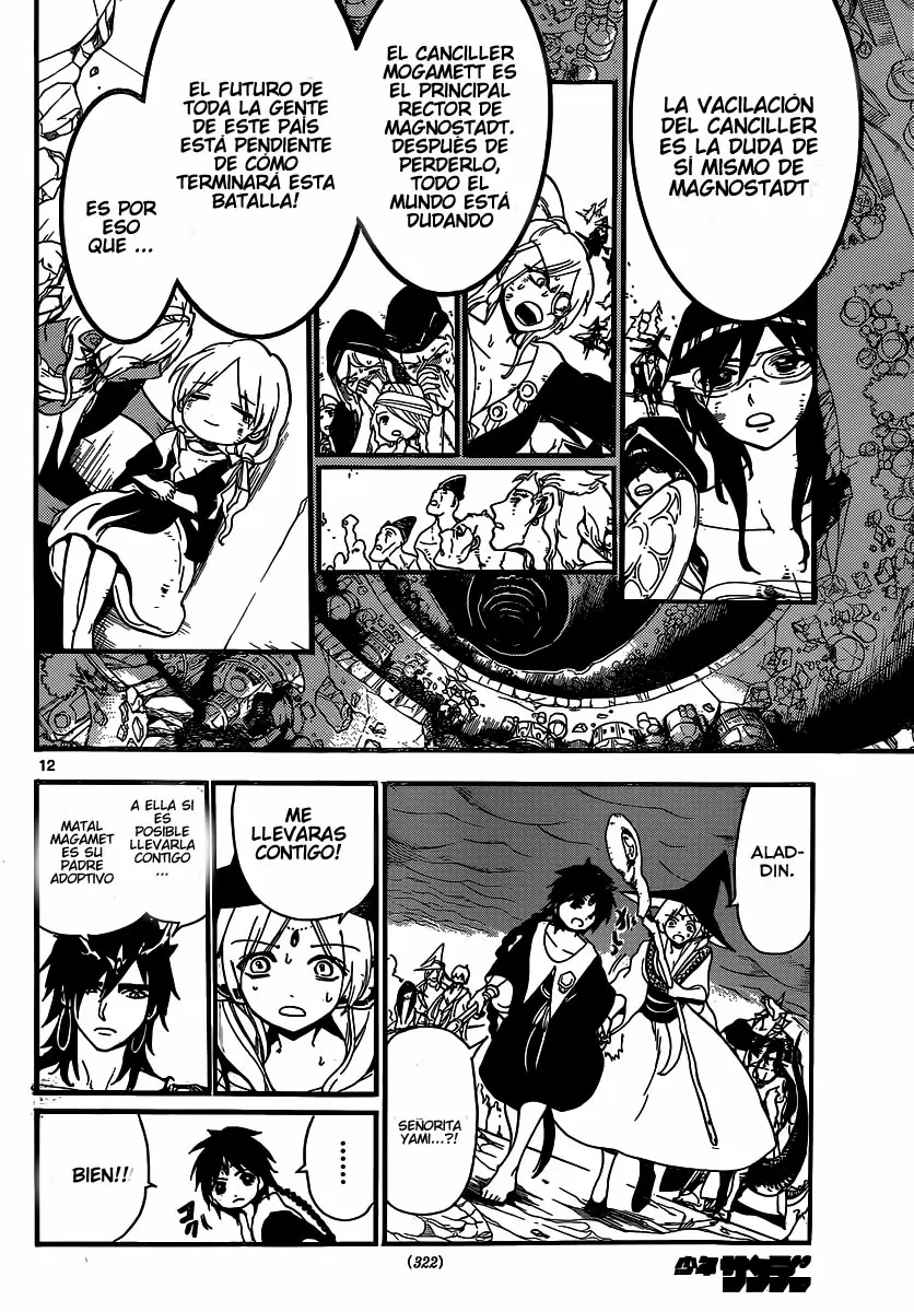 Magi - Labyrinth of Magic capítulo 196, página 12