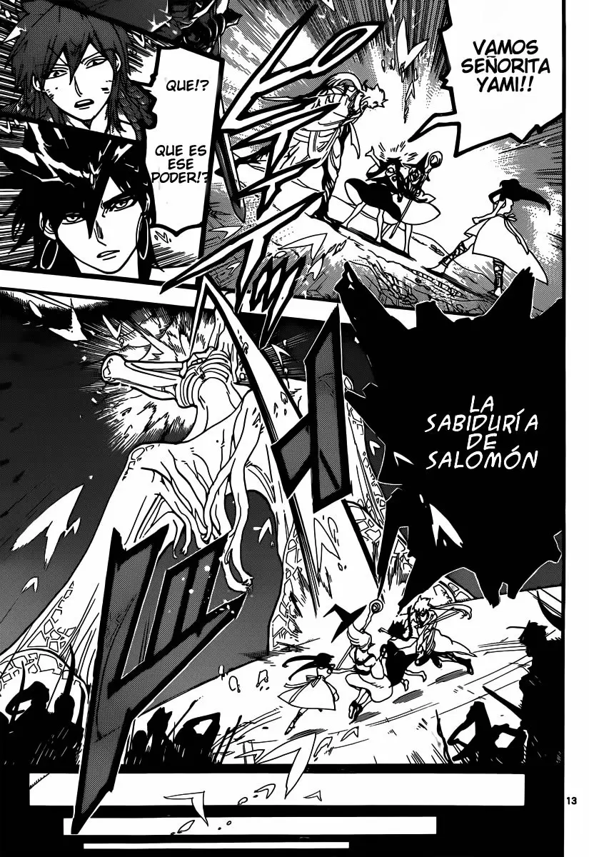 Magi - Labyrinth of Magic capítulo 196, página 13