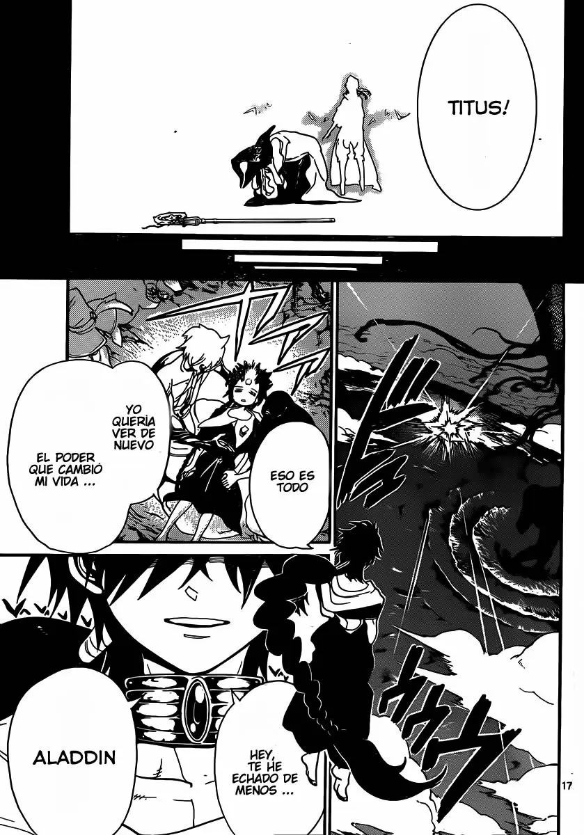 Magi - Labyrinth of Magic capítulo 196, página 17