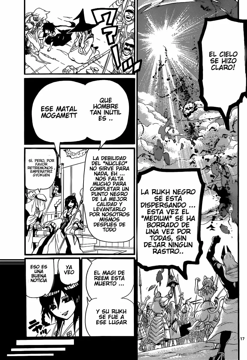 Magi - Labyrinth of Magic capítulo 197, página 18