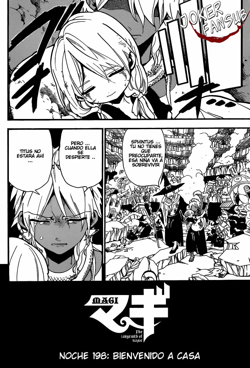 Magi - Labyrinth of Magic capítulo 198, página 2