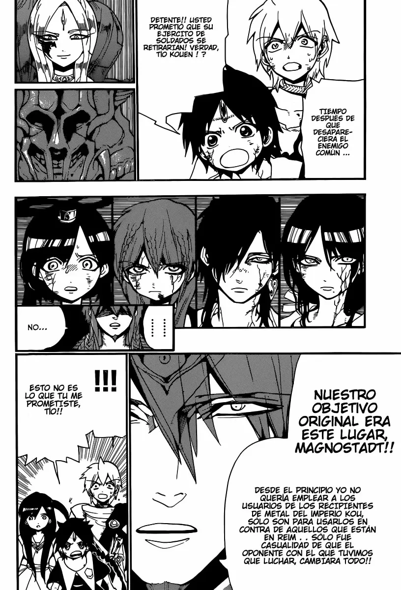 Magi - Labyrinth of Magic capítulo 198, página 4