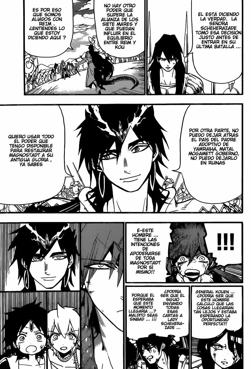 Magi - Labyrinth of Magic capítulo 198, página 7