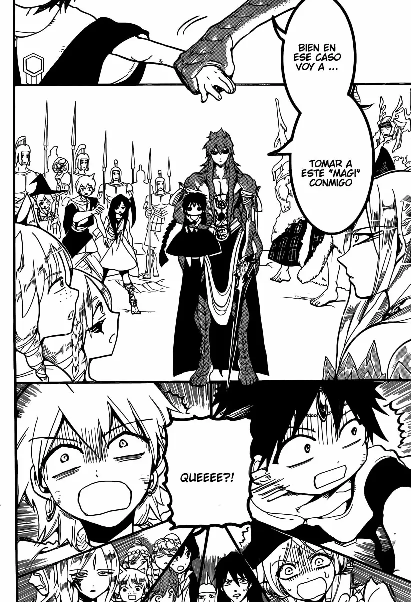 Magi - Labyrinth of Magic capítulo 198, página 8