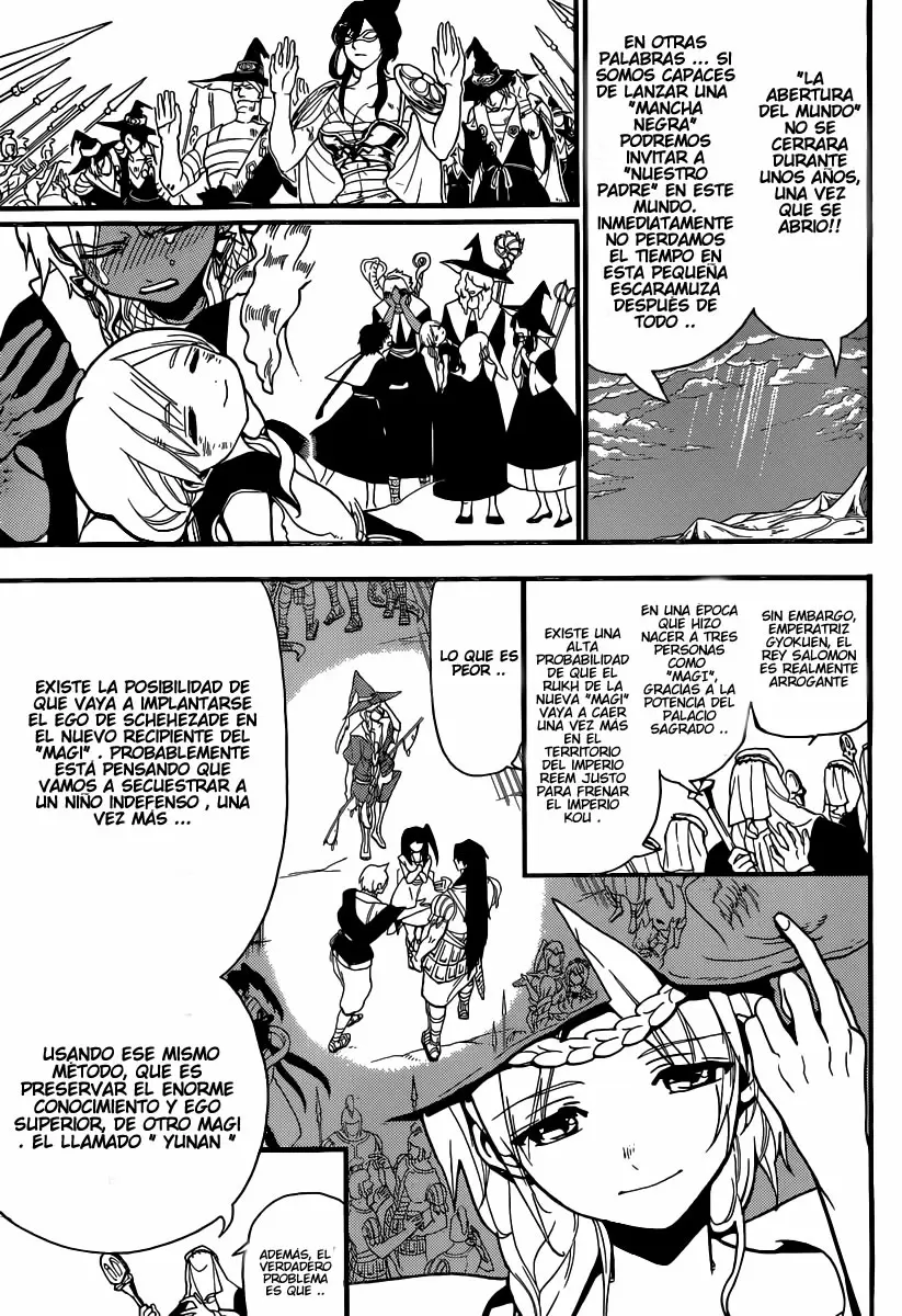 Magi - Labyrinth of Magic capítulo 198, página 11