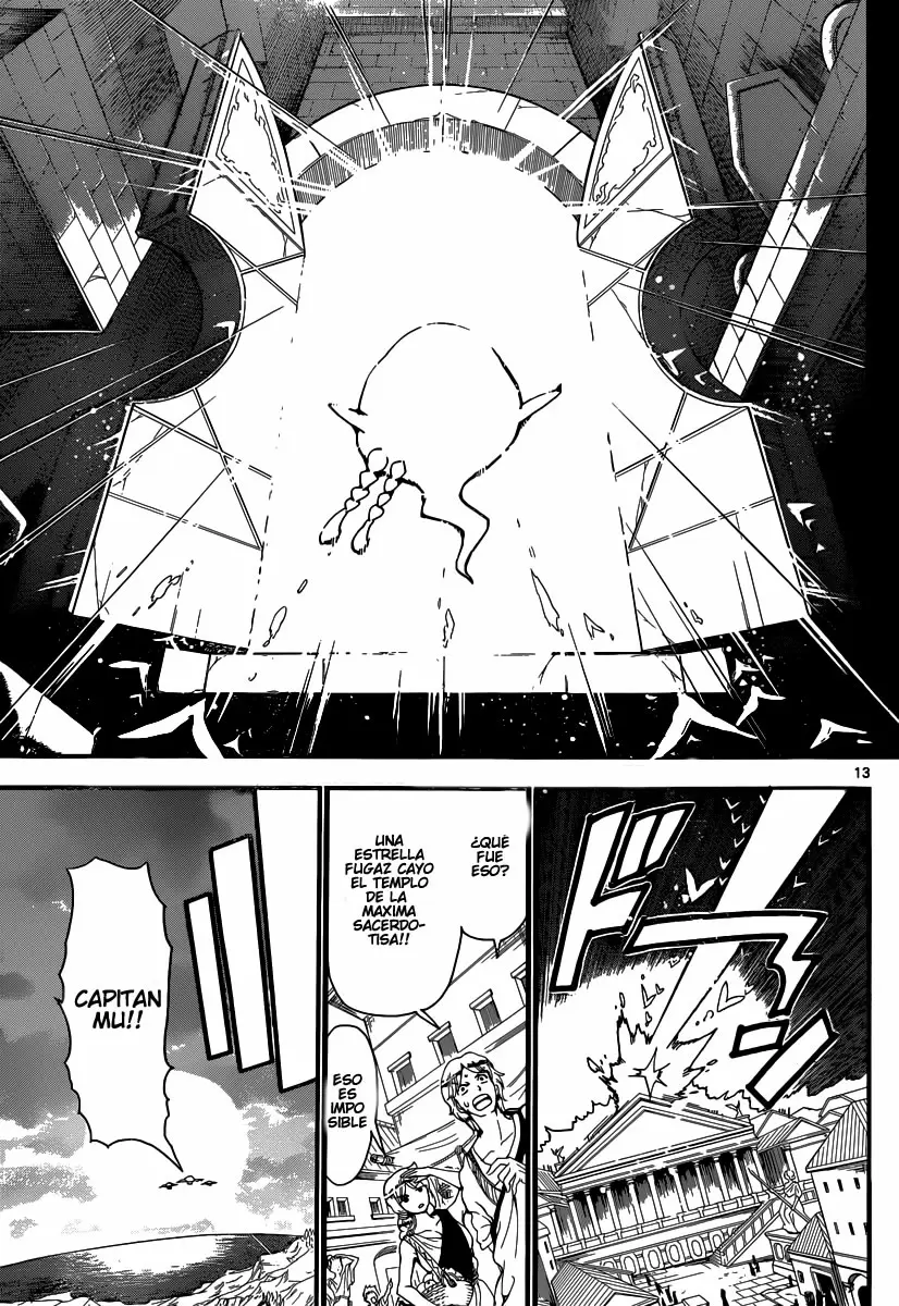 Magi - Labyrinth of Magic capítulo 198, página 13