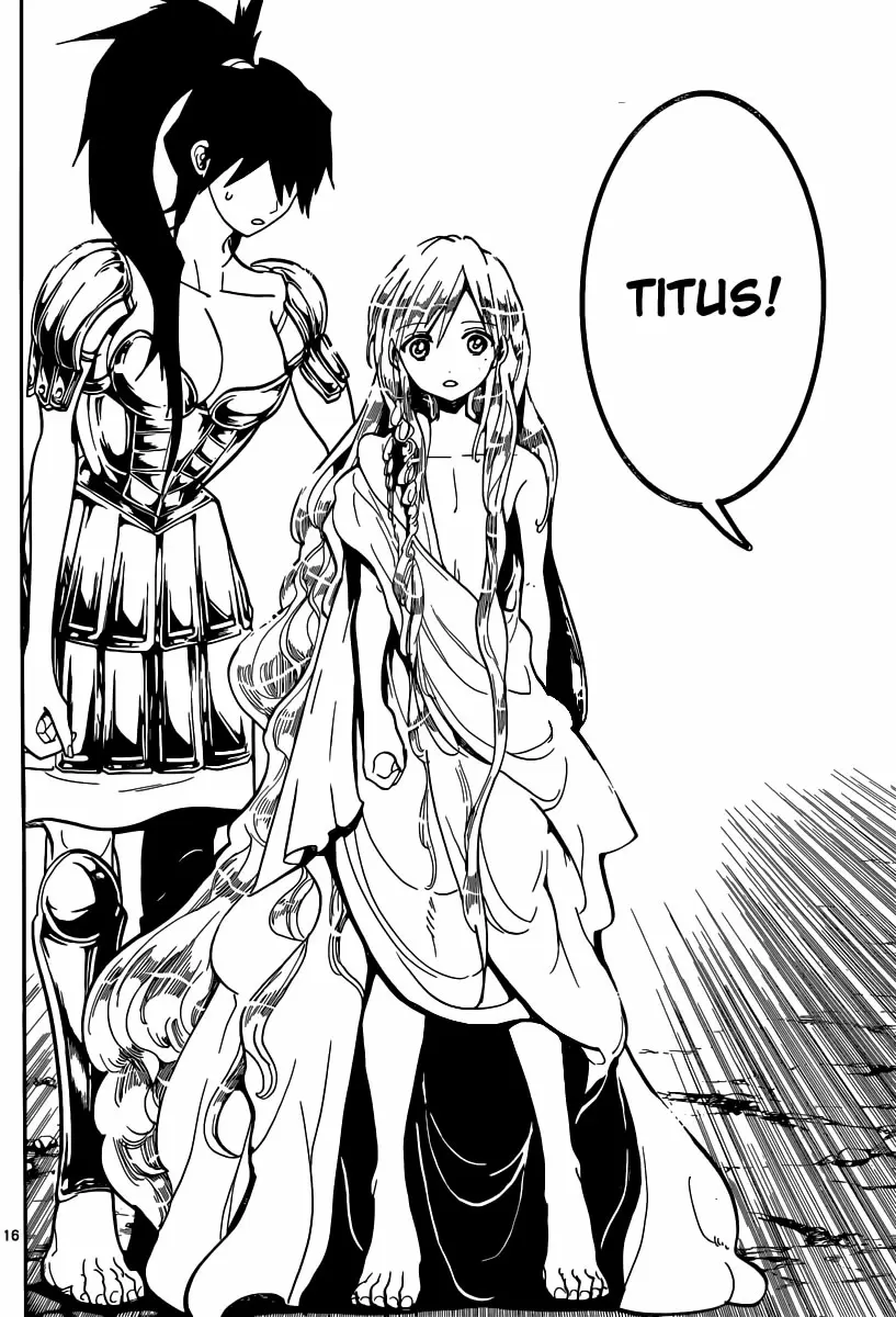 Magi - Labyrinth of Magic capítulo 198, página 16