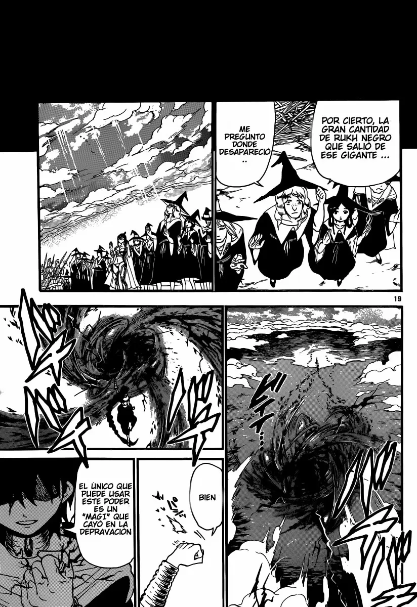 Magi - Labyrinth of Magic capítulo 198, página 19