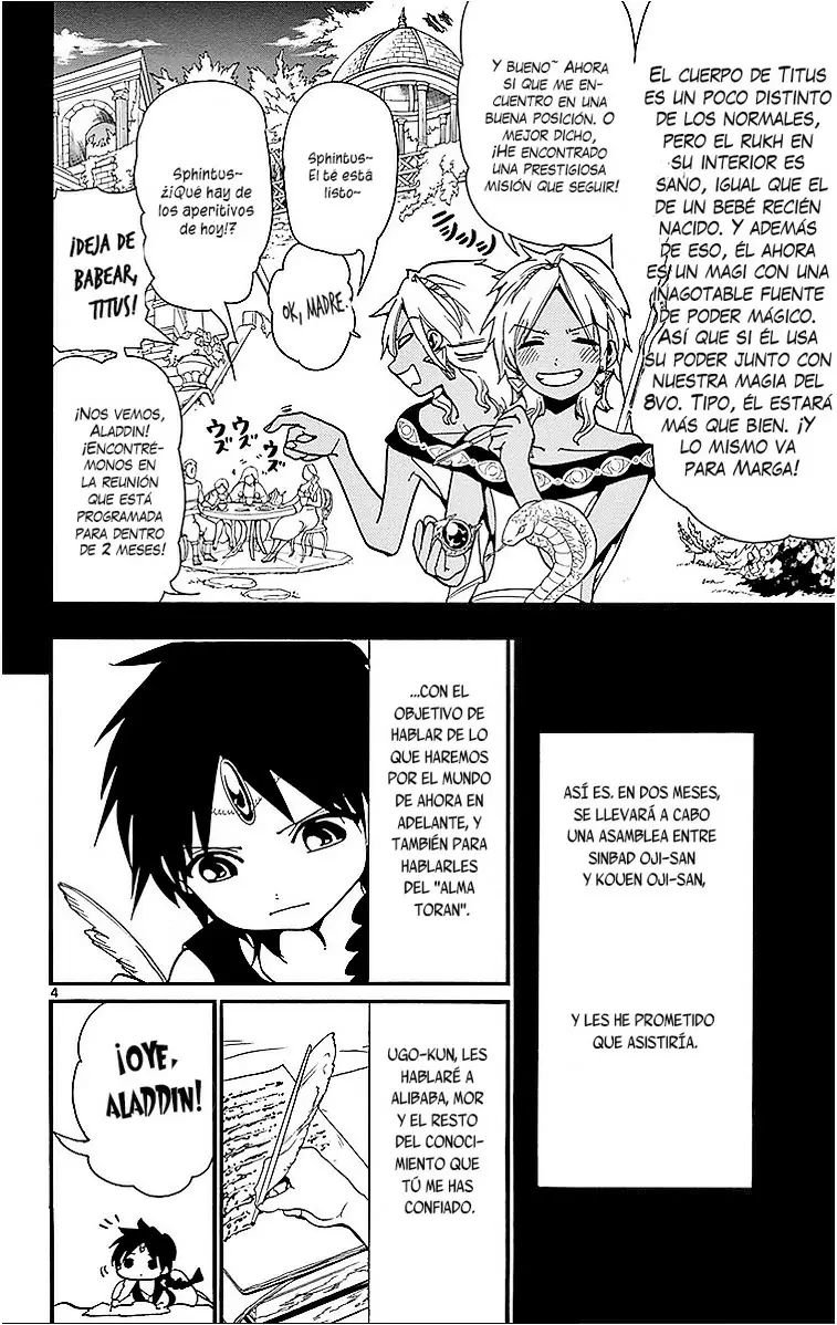 Magi - Labyrinth of Magic capítulo 199, página 8