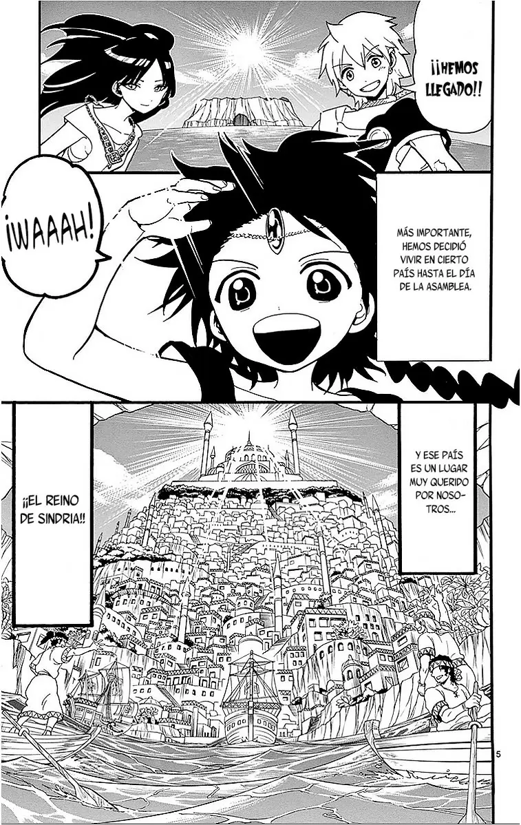 Magi - Labyrinth of Magic capítulo 199, página 9