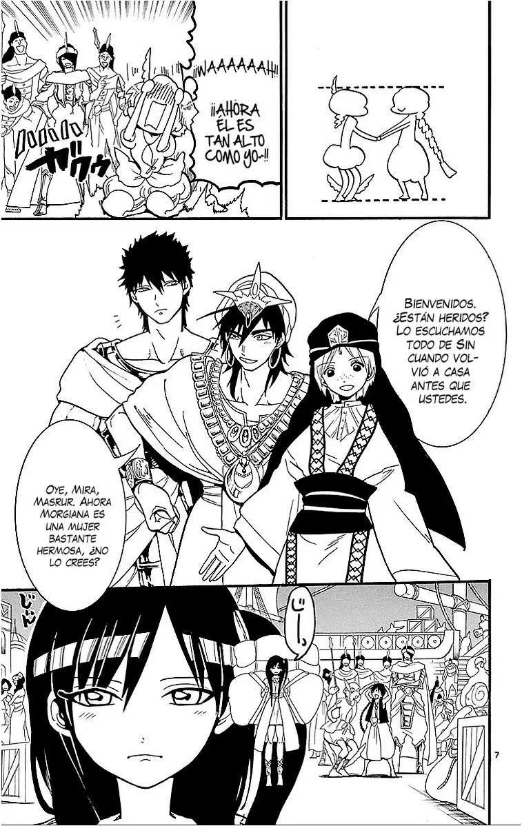 Magi - Labyrinth of Magic capítulo 199, página 11